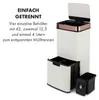 Klarstein Royal Trash Sensor-Mülleimer, 72 L Volumen in 4 Produktbild-Vorschau 3