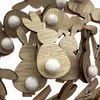 Oblique Unique Mini Hasen Wäscheklammern 18 Stk. Holz Produktbild-Vorschau 4