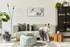Wohnzimmer-Bild Leinwand Uhr 60x30 Malerei Asiatischer Tier Produktbild-Vorschau 4