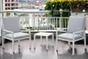 Two chairs and a table on a balcony. Produktbild-Vorschau