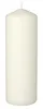 6 Stumpenkerzen Ø 70 mm · 200 mm weiss Produktbild-Vorschau 2