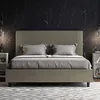 Modernes Doppelbett 160x200 mit Bettkasten in Kunstleder Produktbild-Vorschau 4