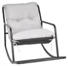 Home Deluxe Zewnętrzny fotel bujany ALEVIO - stalowy, (145 Podgląd zdjęcia produktu 5