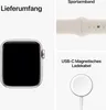 Apple Watch SE (2. Gen) 40mm (A2722) Starlight Alu Sport Produktbild-Vorschau 4