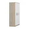 Armoire pour enfants 120 cm - Sonoma/blanc avec poignées Voir les images du produit 7