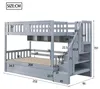 Merax Etagenbett Hochbett 90x200 cm mit hydraulischem Produktbild-Vorschau 7