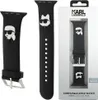 Karl Lagerfeld | Apple Watch Strap KLAWLSLKCNK | Black | Anteprima dell’immagine prodotto 8