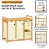 AdelDream Wäschekorb 4 Fächer Wäschesammler 140L Produktbild-Vorschau 4