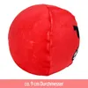 Wütender Smiley Ball aus Plüsch rot - ca. 9 cm Produktbild-Vorschau 3