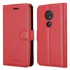 A red flip case for a Motorola phone is shown from two angles. Náhľad obrázku produktu
