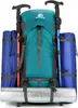 70L Wanderrucksack Wasserabweisender Produktbild-Vorschau 9
