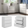 Kommode Vicco Calisto Weiß 39 x 78.5 cm, Model 41301 Produktbild-Vorschau 2