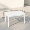 Outsunny Beistelltisch 70 x 53cm wetterfest Gartentisch aus Produktbild-Vorschau 3