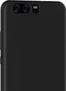 A close-up view of the back of a black smartphone case, showing the camera module. Produktbild-Vorschau