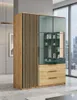 Szafa Sorento craft złoty, styl loftowy - 150 x 61 x 215 cm Podgląd zdjęcia produktu 2