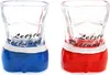 2er Set Schnapsglas mit Badeshorts/Männer-Oberkörper letzte Produktbild-Vorschau 1