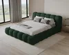 Chilly Möbel Design Polsterbett Stone Samt Stoff Grün Produktbild-Vorschau 3