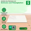 Wasserdichter Matratzenschoner100 x 200- Pflegeleicht und Produktbild-Vorschau 5