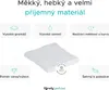 Ručník SOFT 50 x 100 cm světle šedý, 100% bavlna Náhled obrázku produktu 3