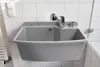 ADGO® Umyvadlová baterie Grey s vytahovací hadicí Dávkovač Náhled obrázku produktu 6