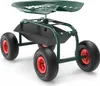 Siège de jardin sur larges roues Charge 150kg max. Chariot Voir les images du produit 1