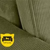 KONSIMO Schlafsofa in Pet Friendly Cord-Stoff mit Armlehnen Produktbild-Vorschau 5