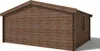 Abri de jardin en bois - 20m2 - 5x4m - Traité - Ep. 45mm - Voir les images du produit 2