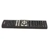 A black AV receiver remote control is shown against a white background. Podgląd zdjęcia produktu