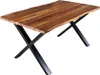 riess-ambiente Esstisch MAMMUT 160cm natur schwarz Akazie Produktbild-Vorschau 13