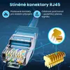 CAT.8.1 S/FTP propojovací kabel LAN síťový kabel Ethernet Náhled obrázku produktu 8