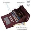 RFID Damen Geldbörse Portemonnaie Geldbeutel Damenbörse Produktbild-Vorschau 6