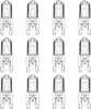Balení 12 halogenových žárovek G9 40 W 230 V stmívatelné, Náhled obrázku produktu 1