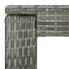 set bar da giardino 5 pezzi con cuscini in poly rattan Anteprima dell’immagine prodotto 12
