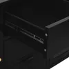 vidaXL Sideboard Schwarz 105x35x70 cm Stahl und Hartglas Produktbild-Vorschau 7