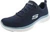 A single blue Skechers shoe is shown against a white background. Voir les images du produit