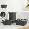 Rotho Wäschewanne Flowers 25 L anthrazit 50,5 x 38,3 x 21,8 Produktbild-Vorschau 11