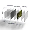 DEQORI Glasbild Echtglas 100x50 cm 'Sattgrüne Waldkulisse' Produktbild-Vorschau 7