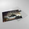 Bilder auf glas - Krieg Panzer Airplain Schlacht - 70x50cm Produktbild-Vorschau 2