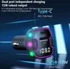Zigarettenanzünder USB C Auto Ladegerät Bluetooth 5.3 FM Produktbild-Vorschau 2