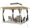 VOUNOT® Pavillon Faltbar 3.6x3.6m, Pop Up Faltpavillon Produktbild-Vorschau 1