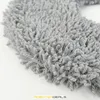 A close-up view of a grey microfiber mop pad. Produktbild-Vorschau