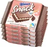 Manner Snack Minis Milk Chocolate Crispy Cocoa Wafers 5 x Podgląd zdjęcia produktu 1
