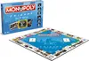 A Monopoly Friends board game box and board are displayed on a white background. Produktbild-Vorschau