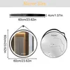 Specchio LED WISFOR, rotondo, diametro 60 cm, specchio da Anteprima dell’immagine prodotto 12