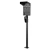 A black metal stand for an EV charger, shown against a white background. Náhľad obrázku produktu