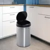 Homcom HOMCOM Edelstahl-Automatenmülleimer IR-Sensor Produktbild-Vorschau 2