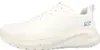 A side view of a white Skechers Bobs Sport Squad Chaos sneaker. Anteprima dell’immagine prodotto