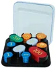 HOT Games Set di fiches da roulette 100 pezzi color oro Anteprima dell’immagine prodotto 1
