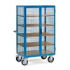 fetra 5393, Stahl, Regalwagen, Blau, 750 kg, 4 Rad/Räder, Produktbild-Vorschau 2