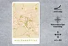 MuchoWow® Mauspad Mousepad Wolfenbüttel - Karte - Stadtplan Produktbild-Vorschau 2